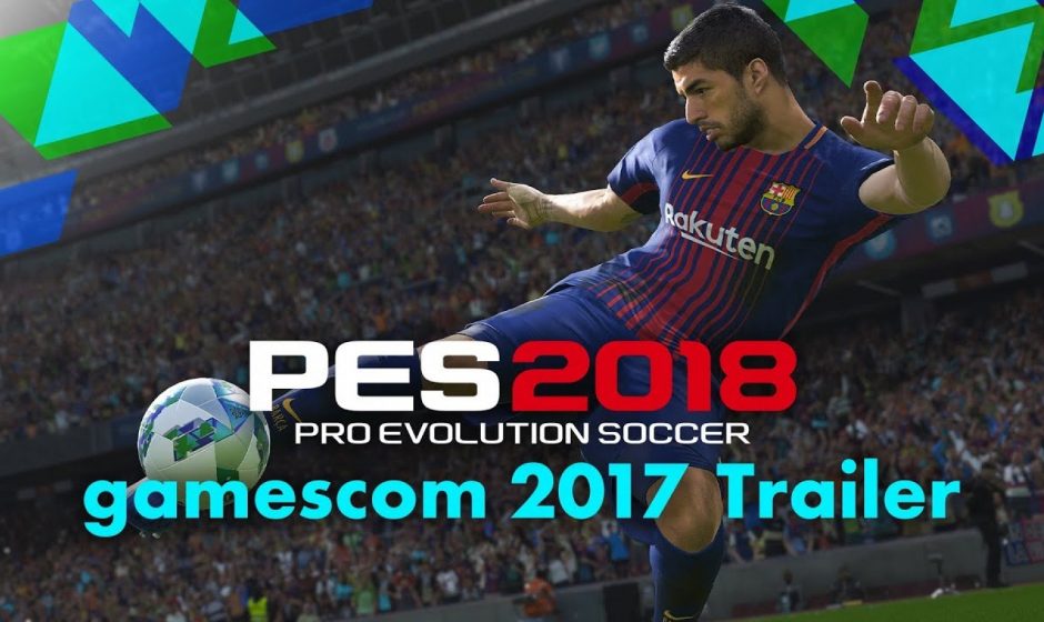 Новый трейлер PES 2018 на Gamescom 2017