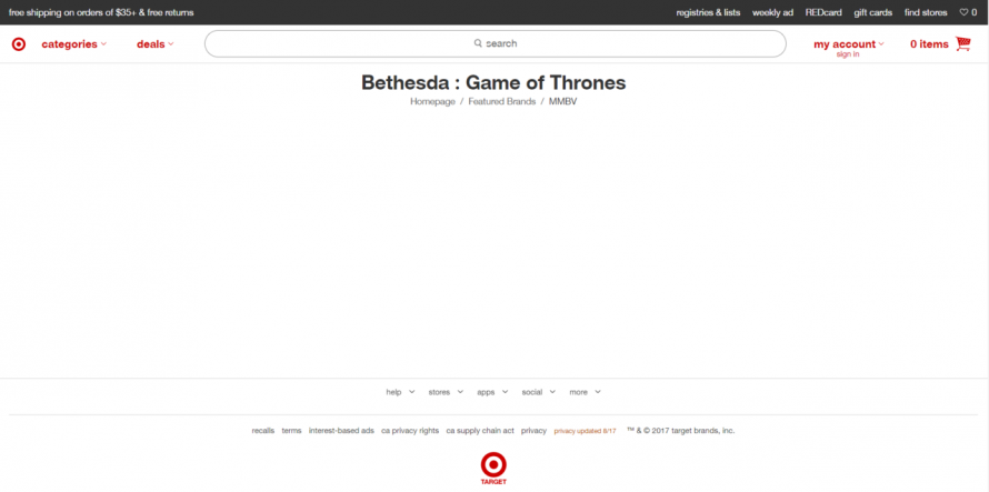 Game of Thrones от Bethesda — ложь!