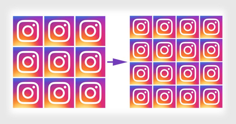 Instagram меняет структуру размещения фото