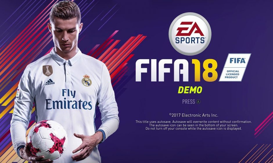 Демо-версия FIFA 18 стартует сегодня