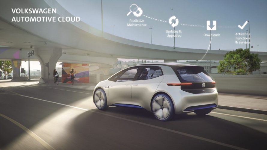 Volkswagen и Microsoft подключат автомобили к облаку