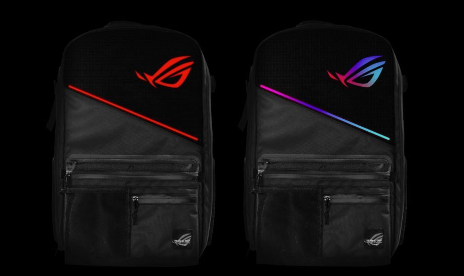 RGB-рюкзак светится и заряжает