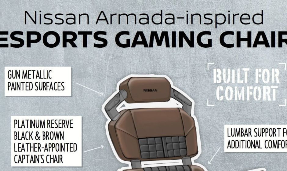 Nissan представила концепт геймерского кресла