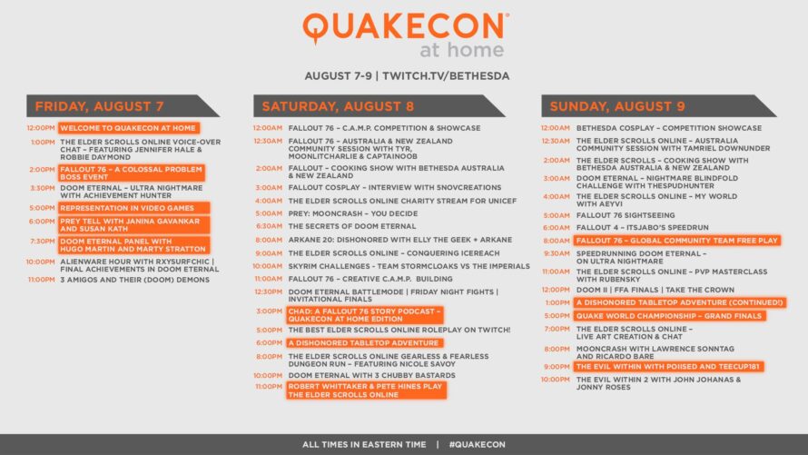 Халявный Quake на QuakeCon At Home