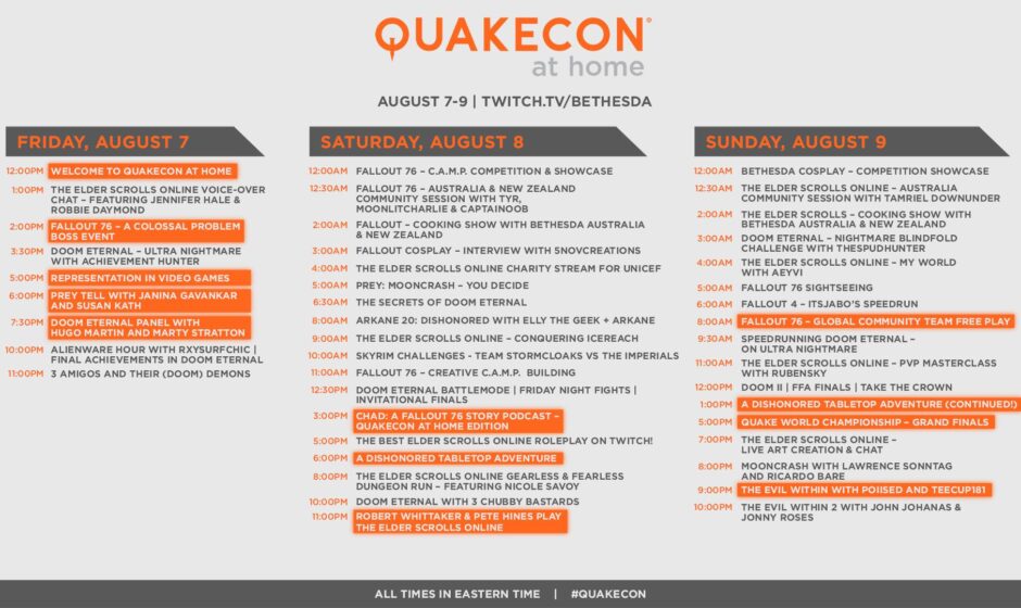 Халявный Quake на QuakeCon At Home
