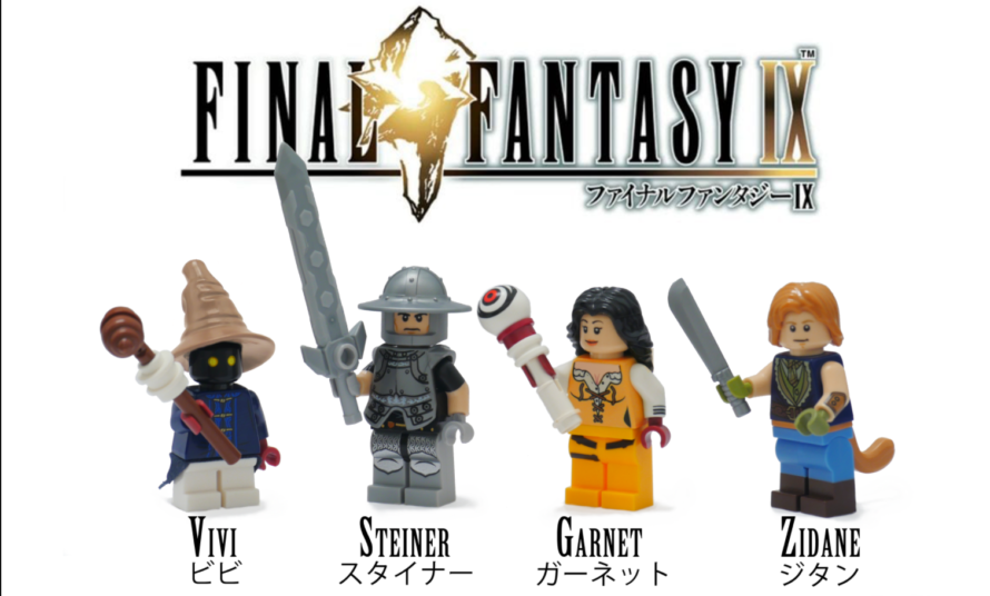 Персонажи Final Fantasy 9 появились в LEGO