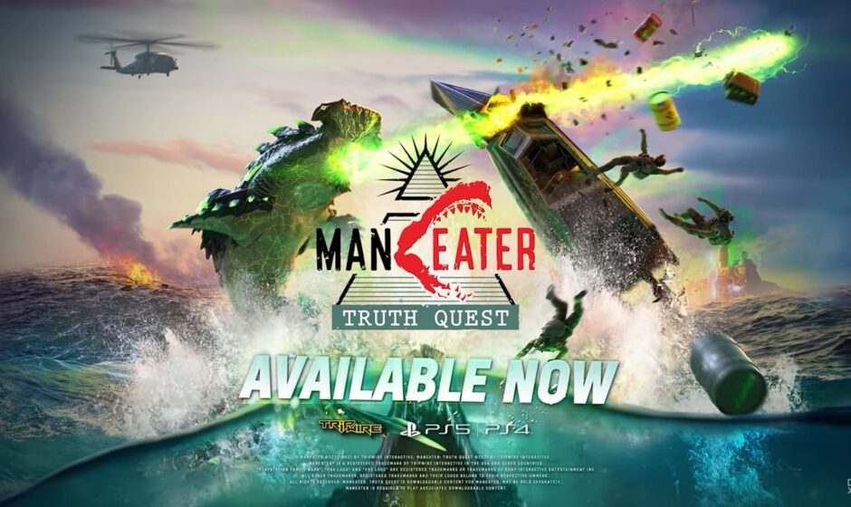 Свежий трейлер Maneater: Truth Quest