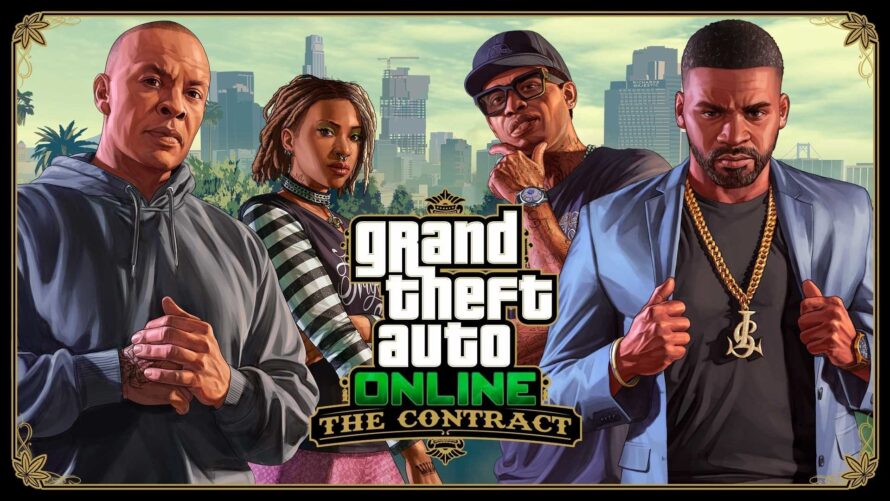 Grand Theft Auto Online The Contract — и рэперы туда же