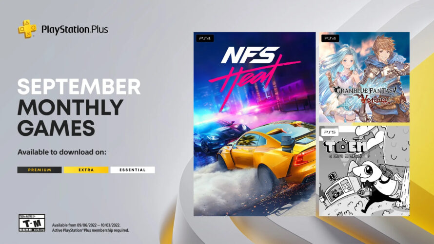 Подборка бесплатных игр в библиотеке PlayStation Plus в сентябре
